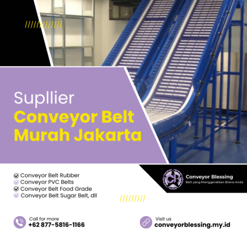Supplier conveyor belt murah jakarta