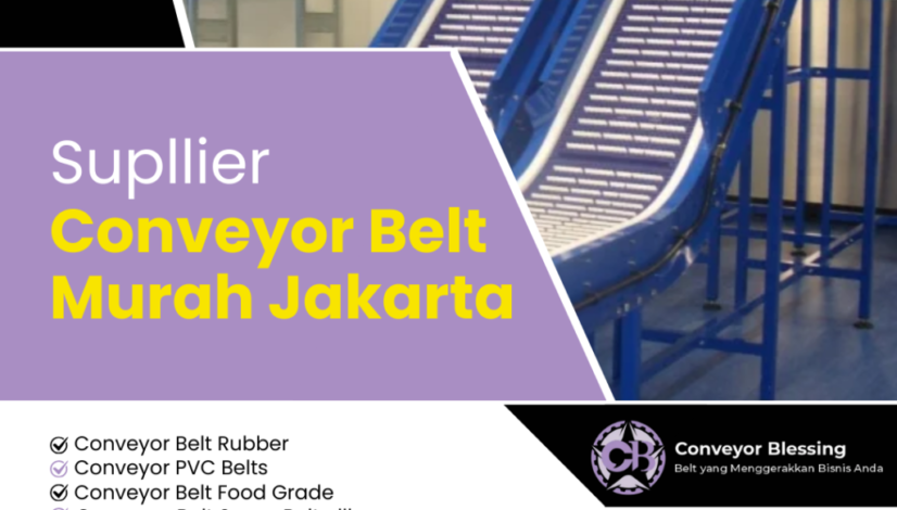 Supplier conveyor belt murah jakarta