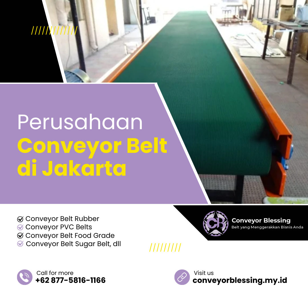perusahaan conveyor belt di jakarta