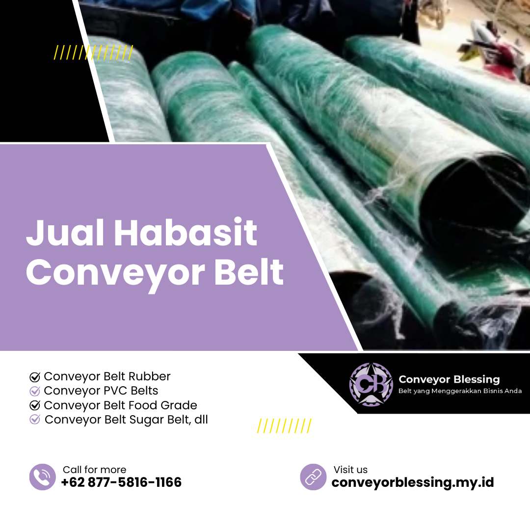jual habasit conveyor belt